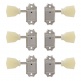 PARTS DELUXE REISSUE-STYLE TUNER SET NICKEL