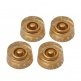 PARTS SPEED KNOBS 4 PACK GOLD