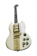 Les Paul Sg Custom 1963 3-Pickup W/ Maestro Vos Classic White Cs Hrc