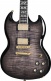 Sg Supreme Translucent Ebony Burst
