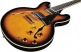 Fusion hollowbody double cut Sunburst