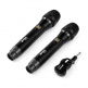 GMU-M200 - UHF DUBBELE HAND + BATTERIJ ONTVANGER