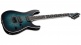 E-Ii M-Ii Hipshot Burl Maple Mercury Blue Burst