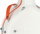 CELLO CASE POLYCARBONATE FUN 4/4 WHITE / ORANGE