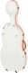 CELLO CASE POLYCARBONATE FUN 4/4 WHITE / ORANGE