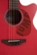 E-ACOUSTIC GUITAR JUMP OM CUTAWAY ELECTRO LIPSTICK