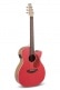 E-ACOUSTIC GUITAR JUMP OM CUTAWAY ELECTRO LIPSTICK