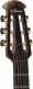 Adamas U581T-SPM Mid-Depth Non-Cutaway Black Satin Copper Metal Flake