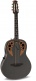 Adamas U581T-SPM Mid-Depth Non-Cutaway Black Satin Copper Metal Flake