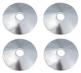 Coupelles Metal Pour Tilter De Pied De Cymbale (X 4)