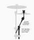 MINI CYMBAL BOOM RATCHET TILTER - SC-4425MB
