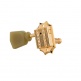 PARTS DELUXE GREEN KEY TUNER SET VINTAGE GOLD
