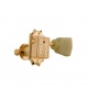PARTS DELUXE GREEN KEY TUNER SET VINTAGE GOLD