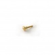 Strap Buttons Brass 2 Pack