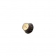 PARTS TOP HAT KNOBS W/ GOLD METAL INSERT BLACK 4 PACK