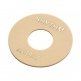 PARTS TOGGLE SWITCH WASHER CREAM GOLD IMPRINT
