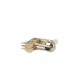 PARTS TOGGLE SWITCH L-TYPE CREAM CAP