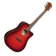 TRAMONTANE SPECIAL T-RED-DCE DREADNOUGHT CTW RED BURST