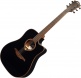 Tramontane T118Dce-Blk Dreadnought Ctw Black