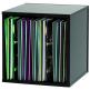 Record Box Black 110 Vinyles