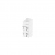 RECORD BOX DISPLAY DOOR WHITE