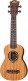 Tiki Tku110S Ukulele Soprano Arched Back avec housse