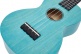 Island Concert Ukulele Aqua Blue + Cover