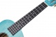 Island Concert Ukulele Aqua Blue + Cover