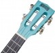 Island Concert Ukulele Aqua Blue + Cover