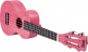 Ukulélé Island Concert Coral Pink + Housse
