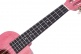 Ukulele Island Concert Coral Pink + Cover