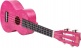 Ukulele Island Concert Cherry Red + Cover
