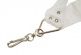 STRNY1-wh - Sangle Epaule 1 Crochet - Blanc