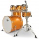 Drum-Set Energy Orange Sparkle