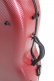 CELLO CASE POLYCARBONAT 4.6 4/4 RED ROLLY