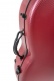 CELLO CASE POLYCARBONAT 4.6 4/4 RED ROLLY