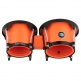 PERCUSSION JOURNEY SERIES HB50 BONGO, ELECTRIC CORAL