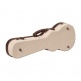 Concert Ukulele Deluxe Wooden Case, Beige - GW