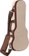 Étui Ukulélé Soprano Beige en Bois Deluxe - GW