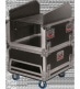 G-TOWER WOOD FOR 14 U MIXING CONSOLE WITH INTEGRATED 6 U RACK