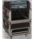 Bois G-tour Pour Console de Mixage 14 U avec Rack 6 U Intgr