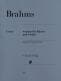 BRAHMS J. - SONATAS FOR PIANO AND VIOLIN