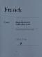 FRANCK C. - SONATA FOR PIANO AND VIOLIN A MAJOR