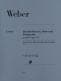 WEBER C.M.V. - TRIO G MINOR OP. 63 FOR PIANO, FLUTE AND VIOLONCELLO