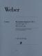 WEBER C.M.V. - CLARINET CONCERTO AND ORCHESTRA NO. 1 F MINOR OP. 73