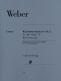 WEBER C.M.V. - CLARINET CONCERTO NO. 2 E FLAT MAJOR OP. 74