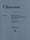 CHAUSSON E. - POEME FOR VIOLIN AND ORCHESTRA OP. 25