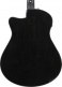 Aam340Ce-Rub Rustic Black High Gloss
