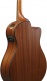 Aam50Lce-Olb Open Pore Light Brown Sunburst Top, Natural Open Pore Back And Sides