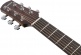 Aam70Ce-Tbn Transparent Charcoal Burst Top Advanced Acoustic